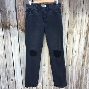 Kancan Dixon Ultra High Rise 90’s Boyfriend Jean Black 28